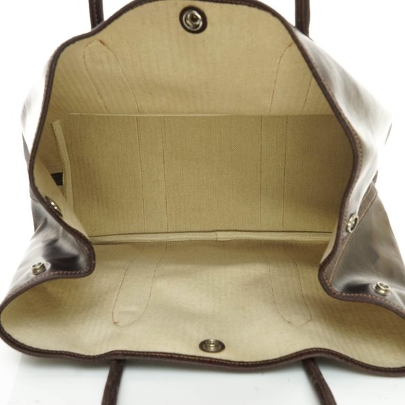 Auth Hermes Tote Bag Amazonia Rubber #13540H19 - Picture 13 of 14